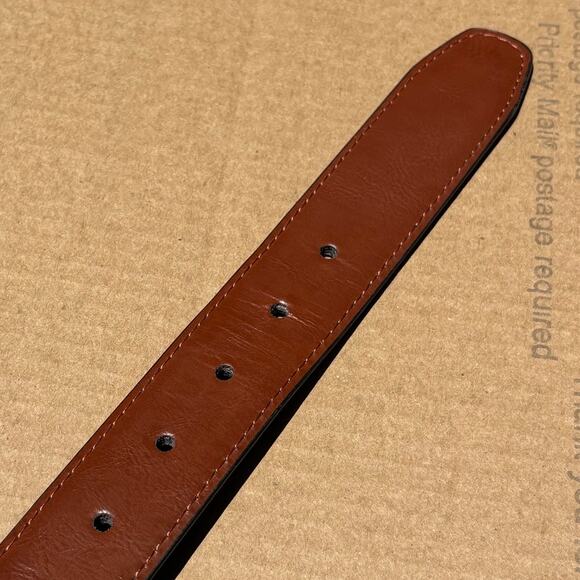Beverly Hills Polo Club Men's Leather Belt - Picture 8 of 8